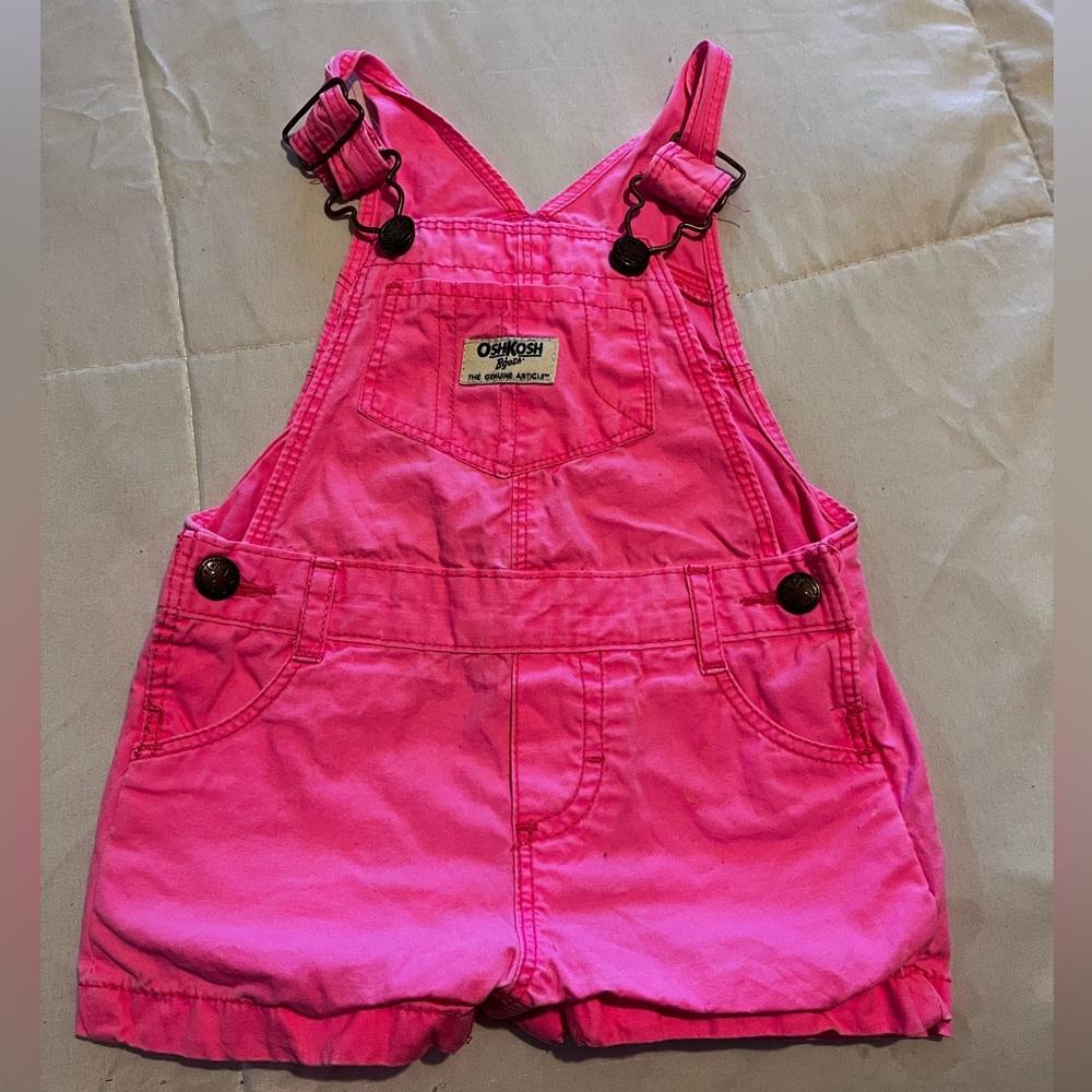 Osh Kosh pink overalls